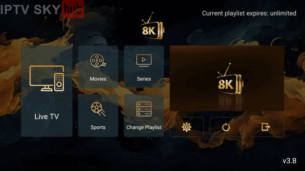 IPTV 8K